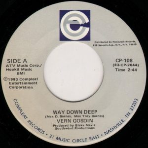 Vern Gosdin - Way Down Deep