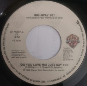 Highway 101 - (Do You Love Me) Just Say Yes