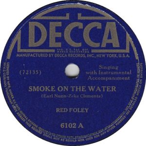 Red Foley - Smoke on the Water