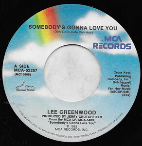 Lee Greenwood - Somebody’s Gonna Love You