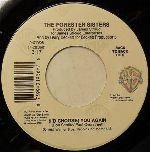 The Forester Sisters - (I’d Choose) You Again