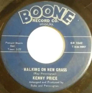 Kenny Price - Walking On New Grass