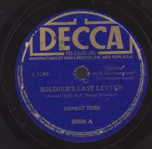 Ernest Tubb - Soldier's Last Letter