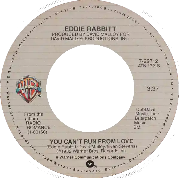 Eddie Rabbitt - You Can't Run From Love