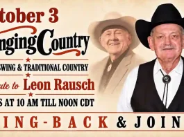 Swinging Country October 3, 2026 Swinging Country October 3