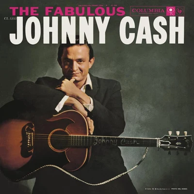 The Fabulous Johnny Cash, original Columbia album cover (1958)